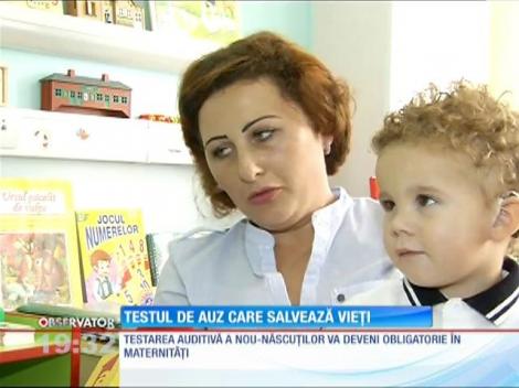 România va avea program obligatoriu de testare auditivă a nou-născuţilor
