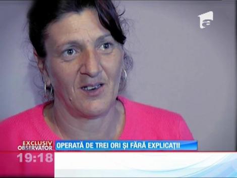 Trei operaţii în şase luni şi se pregătea de a patra