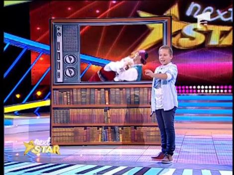 Aşa cevaaa…Rar ai ocazia să vezi! Vlăduţ Timofti, un actor în devenire! Priveşte-l, interpretează minunat!