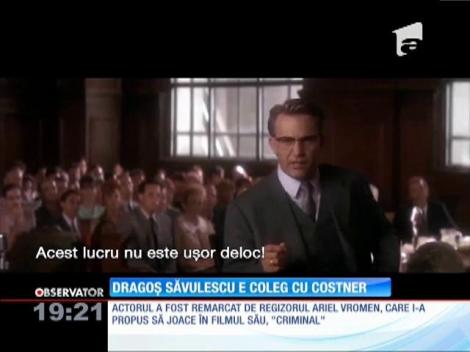 Dragoş Săvulescu joacă alături de Kevin Costner