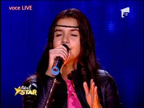 MI-NU-NAT! Denisa Oancea, o stea în devenire! La numai 13 ani, cântă dumnezeieşte!