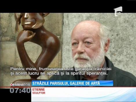 Străzile Parisului, galerie de artă