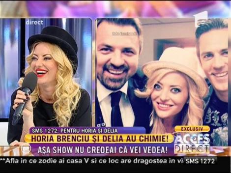 Delia şi Horia Brenciu au făcut un show de nota 1000 la "Acces Direct"! Nu i-ai mai văzut niciodată aşa