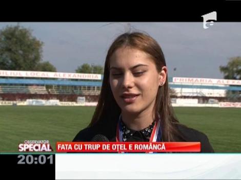 Beatrice Şerban, fata cu trup de oţel