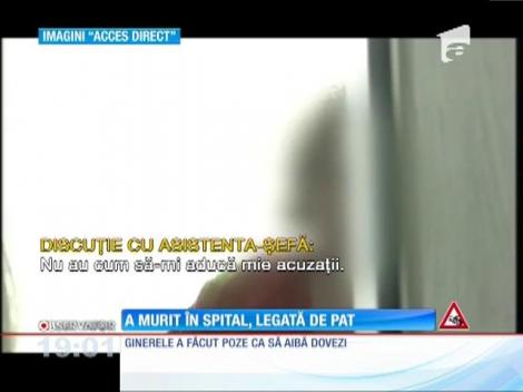 O pacientă a murit ca o prizonieră în spitalul judeţean din Craiova!