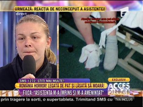 Strigător la cer! A mers de urgenţă la spital să fie salvată, dar a ajuns pe mâinile unor barbari în halate de doctori! - partea 2