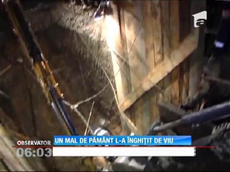 Înghițit de viu de un mal de pământ