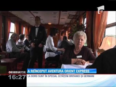 A reînceput aventură Orient Express