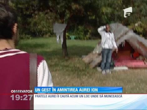 Un gest în amintirea Aurei Ion