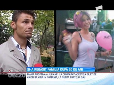 Și-a regăsit familia după 20 de ani