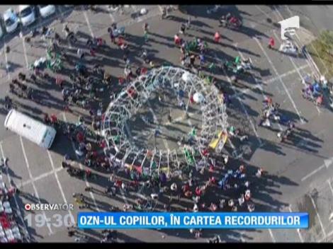 Navă spaţială construită de copiii români, în Cartea Recordurilor