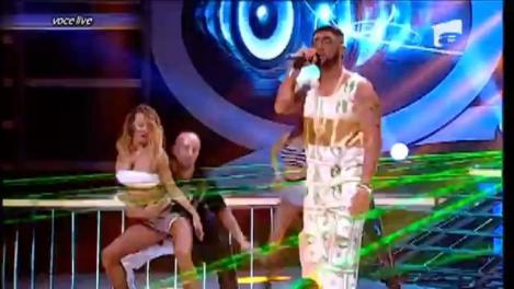 Mmmmm, ce sexy! CRBL i-a cucerit pe juraţi cu transformarea în Jason Derulo şi cu super hitul "Wiggle, wiggle"