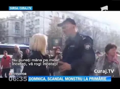 Basarabeancă care i-a ţinut companie căpitanului de pe Costa Concordia, scandal în faţa primăriei