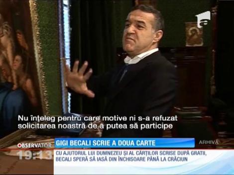 Gigi Becali scrie a doua carte