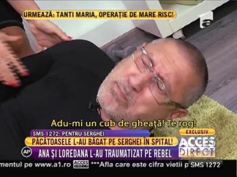 Asistentele păcătoase l-au băgat în spital pe Serghei Mizil!