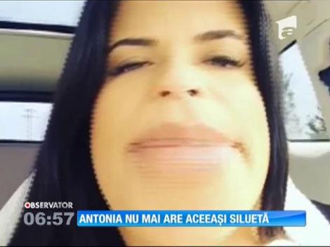 Antonia a ajuns să fie criticată pentru silueta din timpul sarcinii