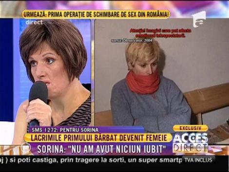 Sorina, primul transsexual din România: "Nu am avut niciun iubit!"