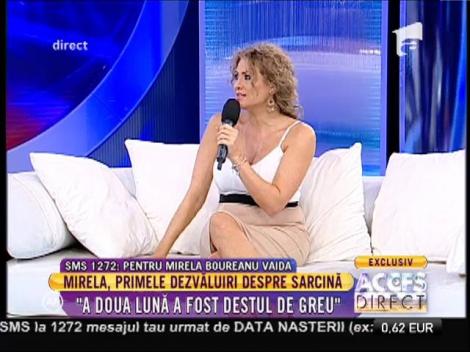 Mirela Boureanu Vaida, primele dezvăluiri despre sarcină: "Mă simt ca un balon"