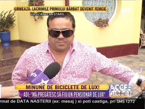 Adrian Minune şi-a cumpărat două biciclete de lux!