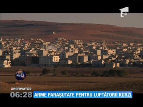 SUA livrează armament şi ajutoare kurzilor din oraşul Kobane