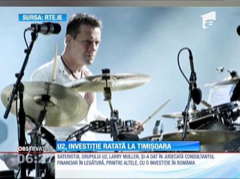 Bateristului grupului U2 a făcut afaceri păguboase în România