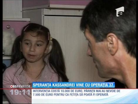 Fetiţa adoptivă a lui Iosif Rotariu are nevoie de încă 7.500 de euro pentru a fi supusă la cea de-a 37 operaţie