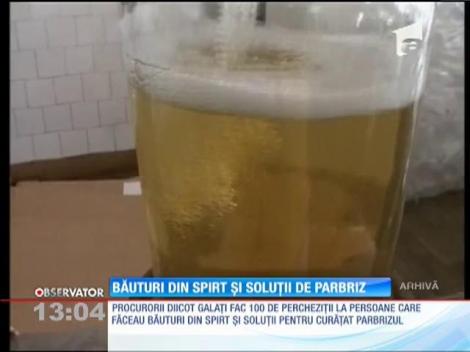 Băuturi din spirt şi soluţii de parbriz