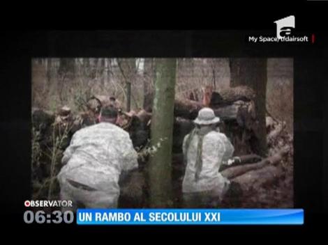 Un american se crede Rambo şi-a început să vâneze poliţişti
