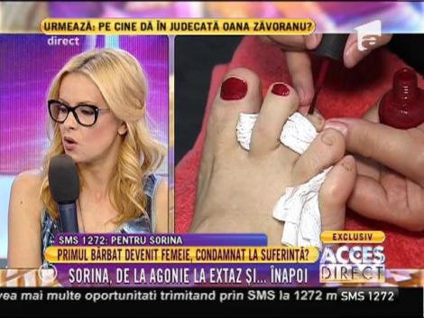 Sorina, primul transsexual din România, a avut parte de câteva momente de răsfăţ