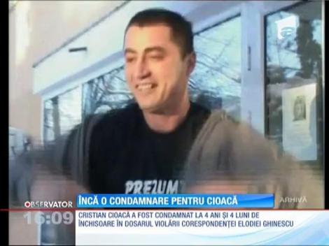 Pedeapsă prelungită cu încă patru ani pentru Cristian Cioacă