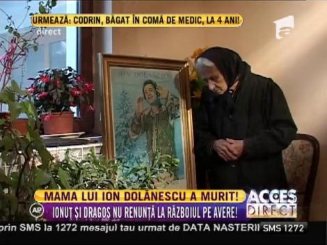 Doliu în familia Dolănescu! ”Mama” Didina a murit la 102 ani!