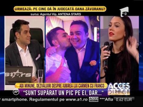 Adi Minune: "Atât timp cât Franco îmi iubeşte fata, sunt fericit!"