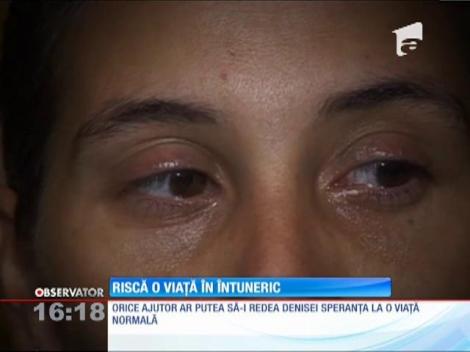 Denisa, o fetiţă de 5 ani din Lugoj, riscă să-și piardă vederea