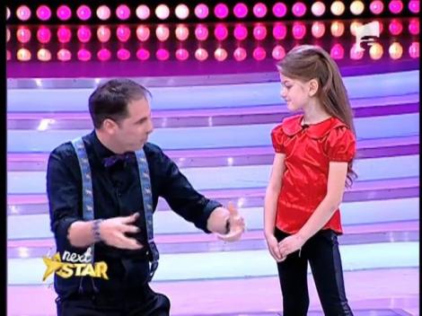 Surpriză de proporții la ”Next Star”: Alexia, fetița de șapte ani, a dansat vals cu Mihai Petre! Și a făcut-o MAGNIFIC!
