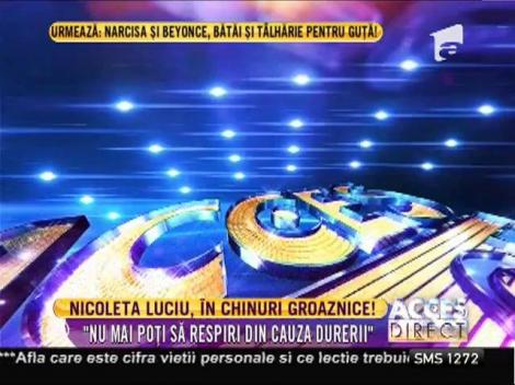 Nicoleta Luciu a ajuns la spital!