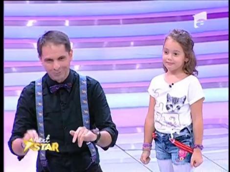 Carinel Voinea, emoționată până la lacrimi de talăl ei