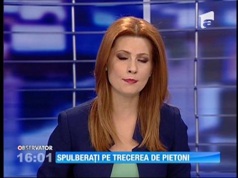 O fetiță a fost spulberată pe o trecere de pietoni din judeţul Bacău