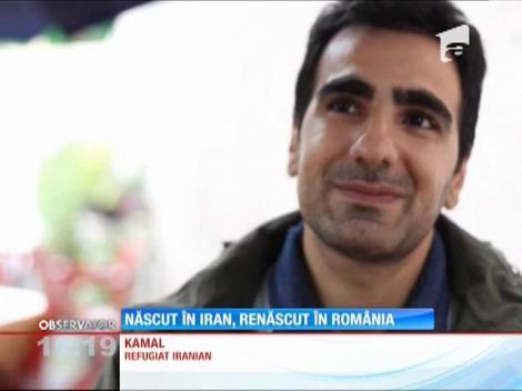 Un refugiat iranian trăiește o nouă viață în România