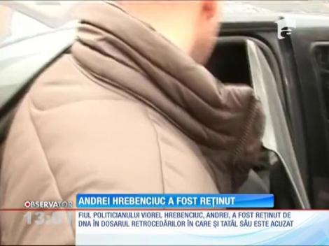 Fiul lui Viorel Hrebenciuc a fost reţinut de procurori DNA Braşov