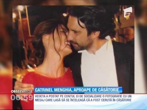 Catrinel Menghia, aproape de căsătorie