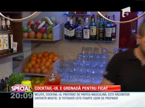 Special! Cocktail-urile, pericol pentru ficat