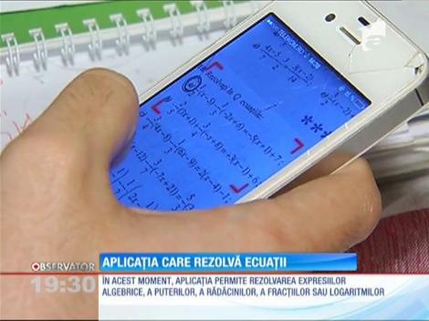 Aplicația care rezolvă ecuații sperie profesorii
