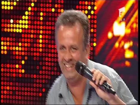 Ștefan Hrușcă - ”Un copac cu flori”. Vezi aici cum cântă Nicolae Schonthaler la X Factor