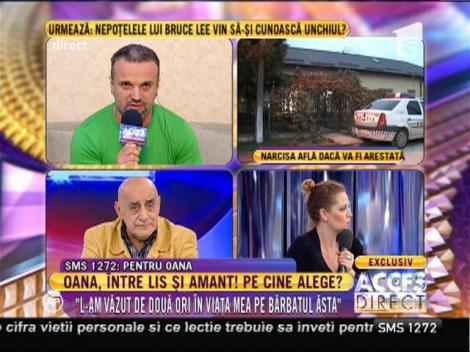 Oana Lis, despre presupusul amant: "L-am văzut de două ori in viața mea pe acest bărbat"