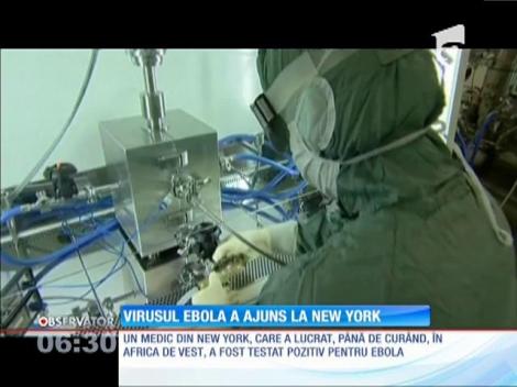 Virusul Ebola a ajuns la New York