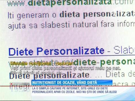 Nutriţioniştii de ocazie, pericol pentru sănătate