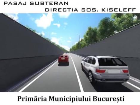 Adio, aglomerație la Piața Presei Libere! Lucrările se vor muta în subteran! Iată cum va arăta pasajul! (VIDEO)