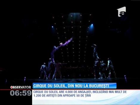 "Cirque du Soleil", din nou la București