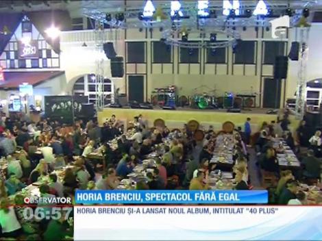 Horia Brenciu, spectacol fără egal
