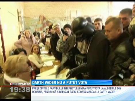 Darth Vader, la alegerile din Ucraina